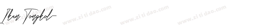 Ikan Tongkol字体转换